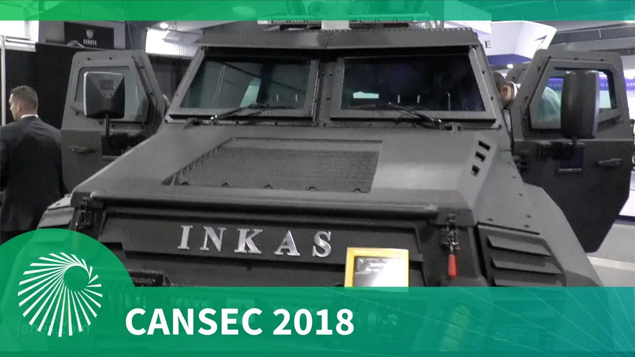 CANSEC 2018: INKAS debuts their SENTRY MPV vehicle