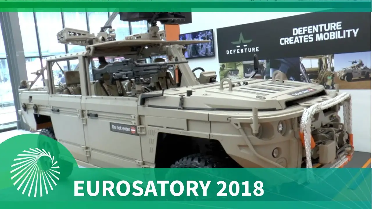 Eurosatory 2018: Defenture BV's Special Operations GRF 5.12 vehicle