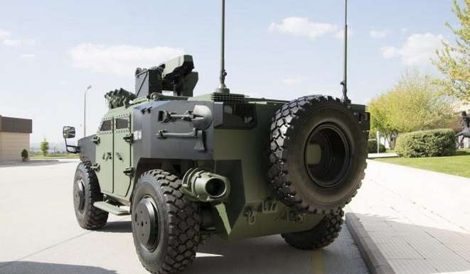 Eurosatory 2018 FNSS from Turkey launches Anti-Tank variant of its PARS 4x4 armoured vehicle