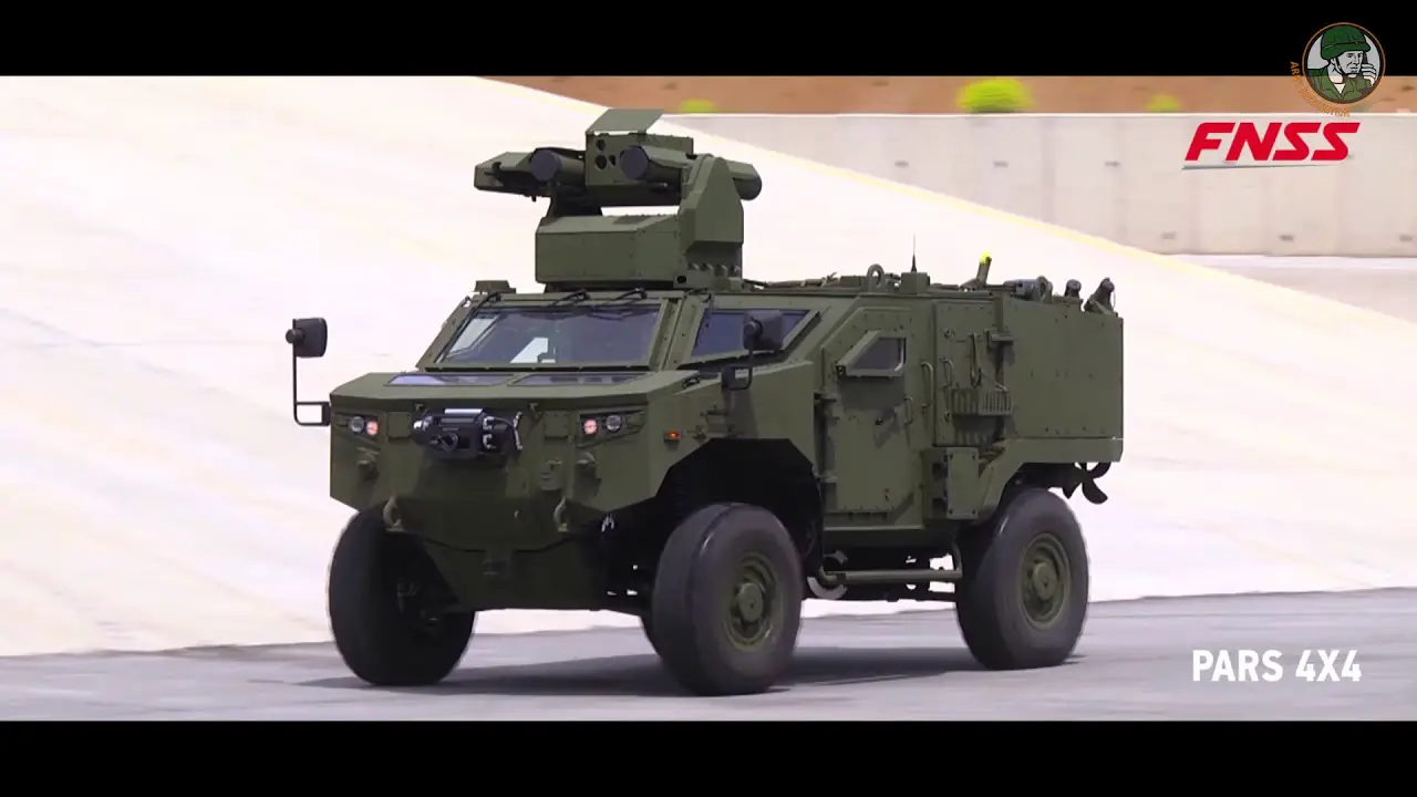 Eurosatory 2018 FNSS from Turkey launches Anti-Tank variant of its PARS 4x4 armoured vehicle
