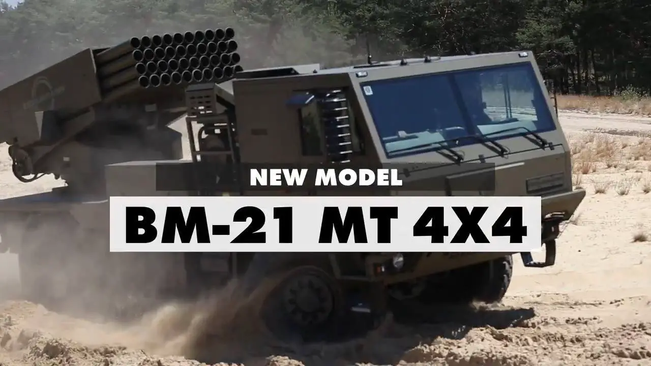 Excalibur Army BM-21 MT 4x4 Multiple Launch Rocket System (MRLS)