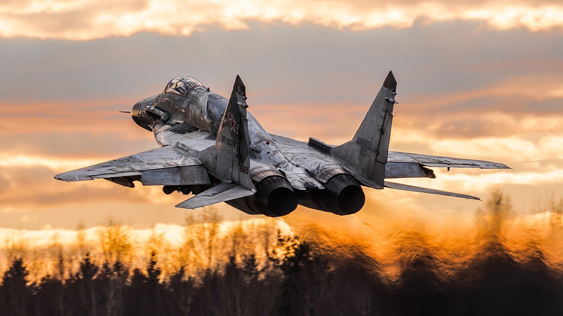Mikoyan MiG-29 Jet Fighter Aircraft Wallpapers