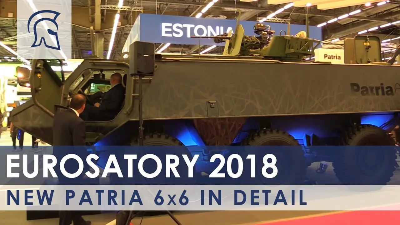 New Patria 6x6 In Detail