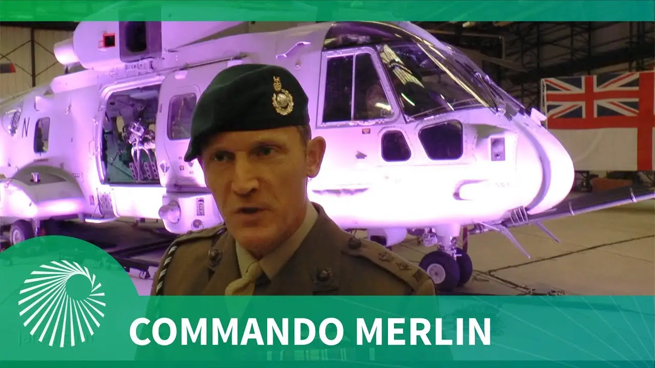 Royal Navy receives first Commando Merlin