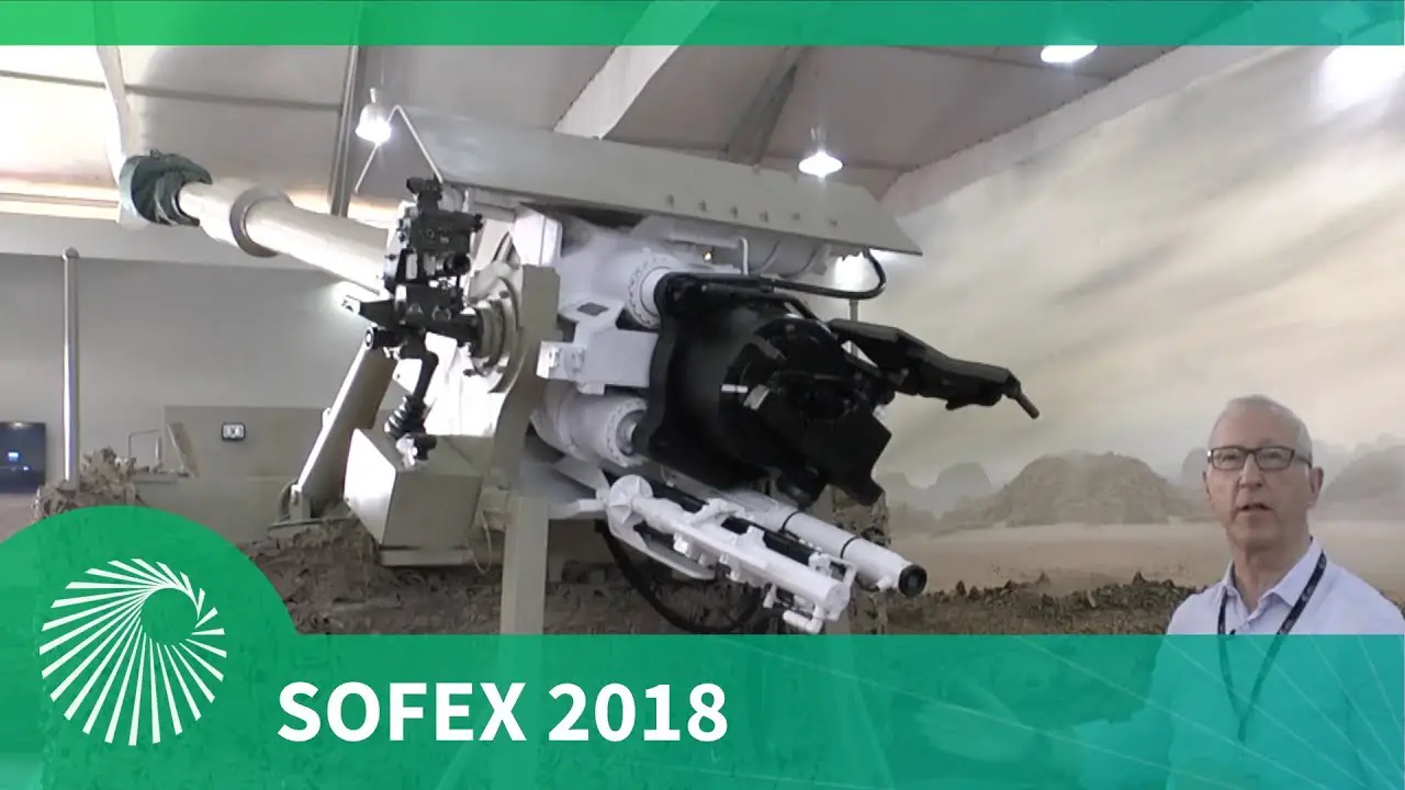 SOFEX 2018: Debut KADDB RUM II 155mm self propelled gun (SPG) system