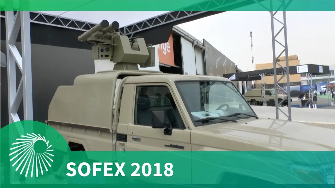 SOFEX 2018: Show debut vehicle mounted ‘Twin JADARA Terminator’