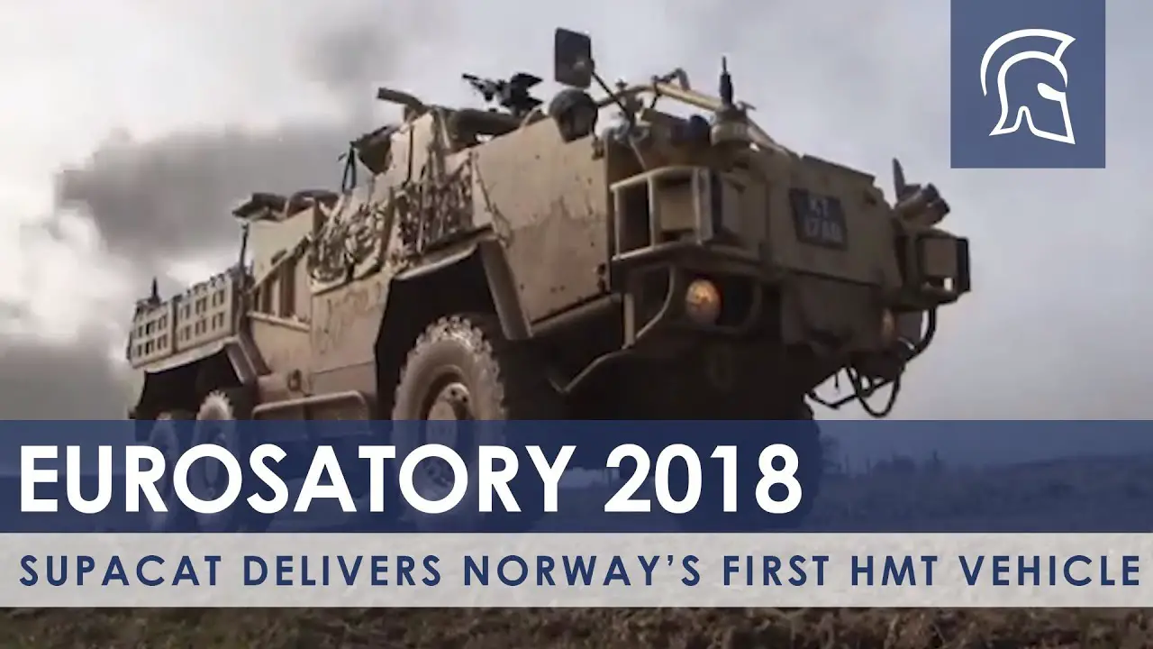 Supacat Delivers Norway's First HMT Vehicle