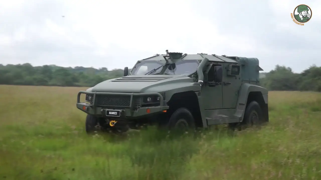 Thales Hawkei 4x4 light protected vehicle for French Army Scorpion Program