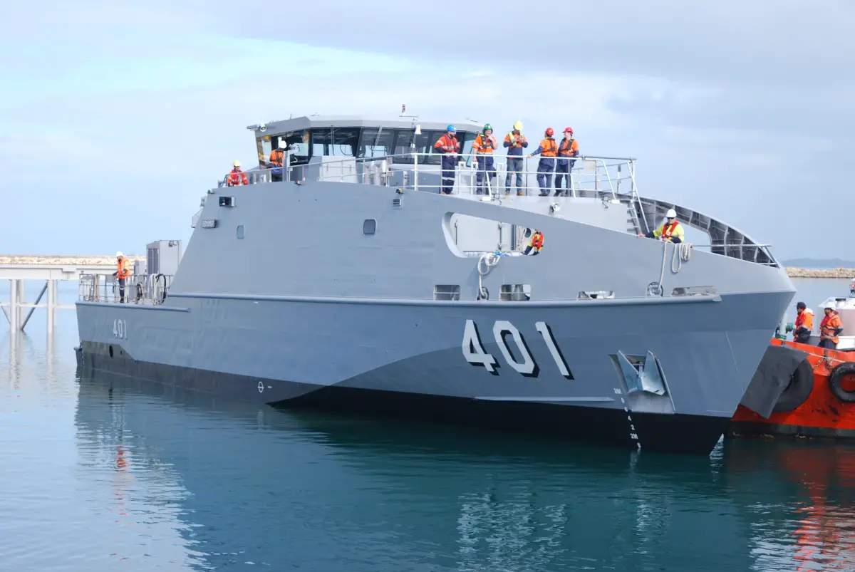 Austal Launches First Guardian Class Patrol Boat