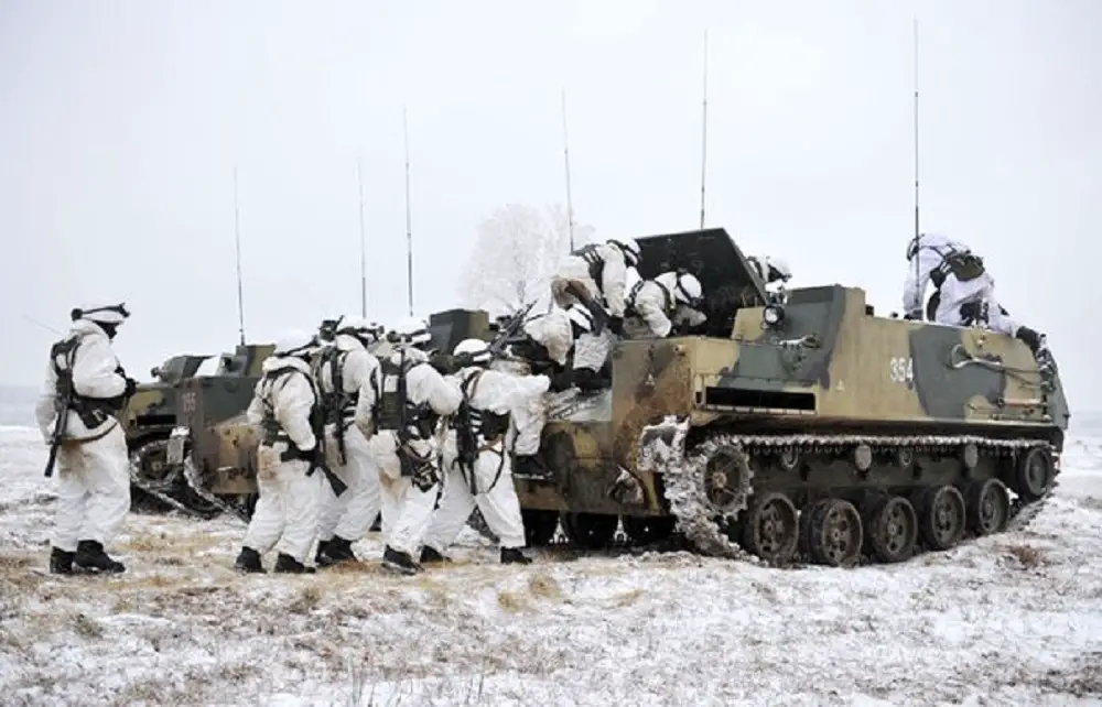 Russian Airborne Forces BTR-MDM armoured personnel carrier