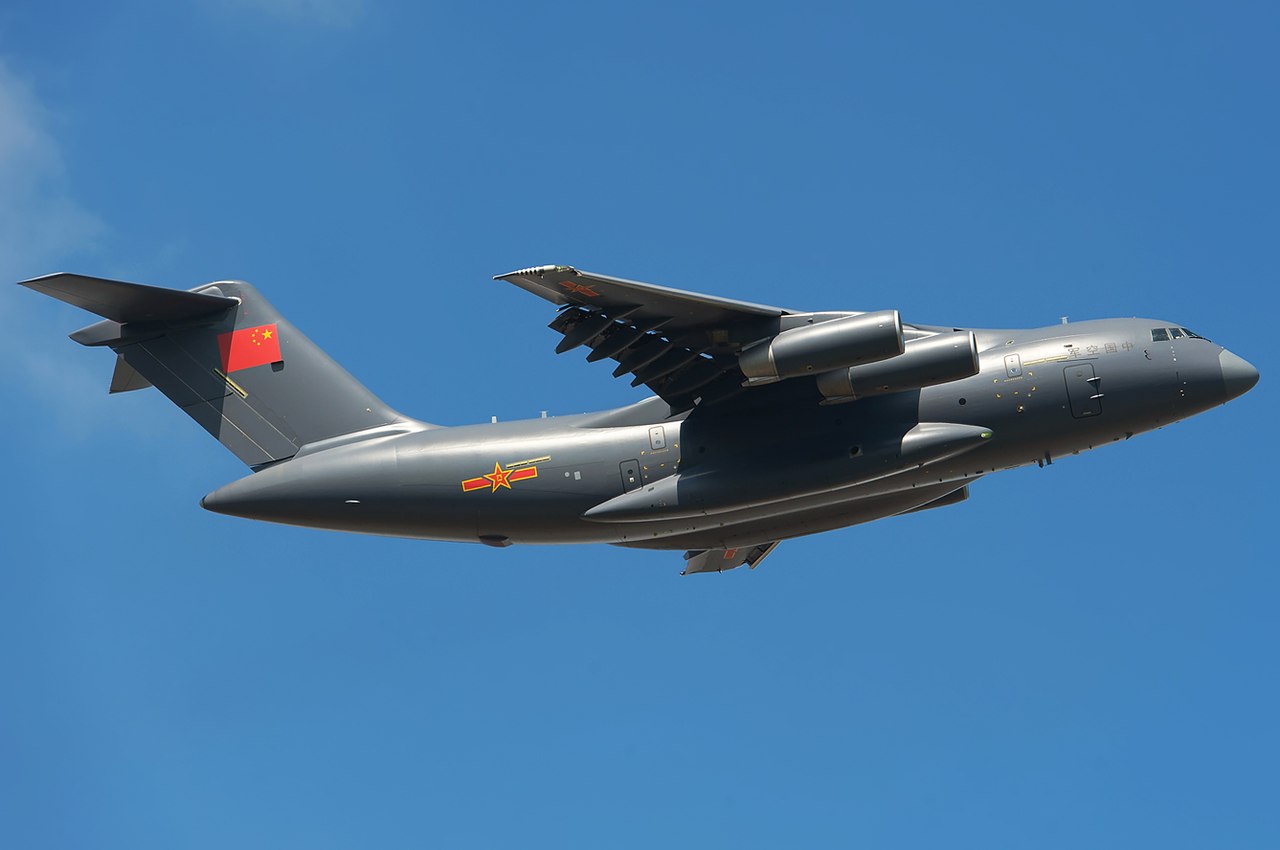 China’s New Y-20  Kunpeng is the largest strategic airlifter currently in production