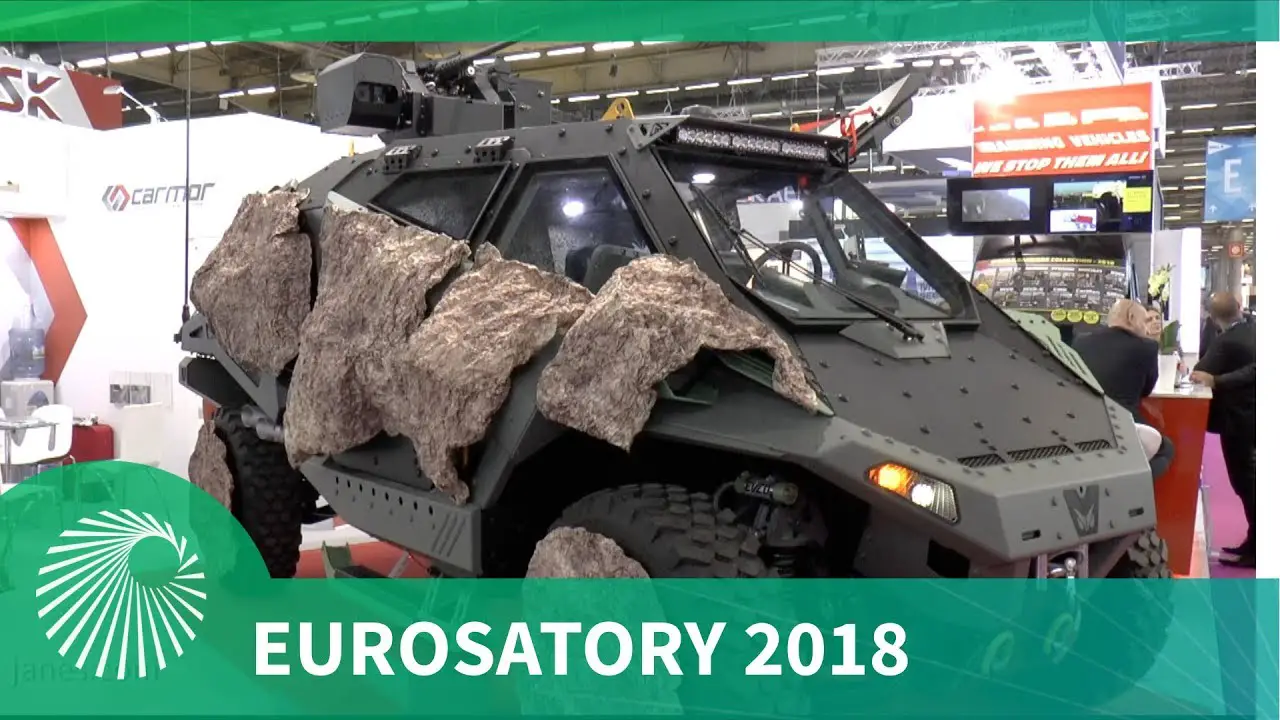 Eurosatory 2018: Carmor debut of new MANTIS vehicle
