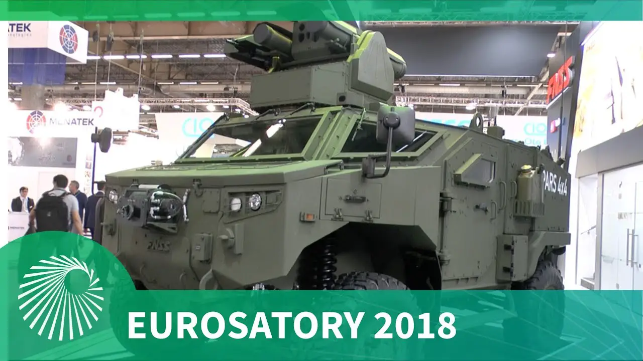 Eurosatory 2018: FNSS unveil PARS 4×4 Anti-Tank Vehicle