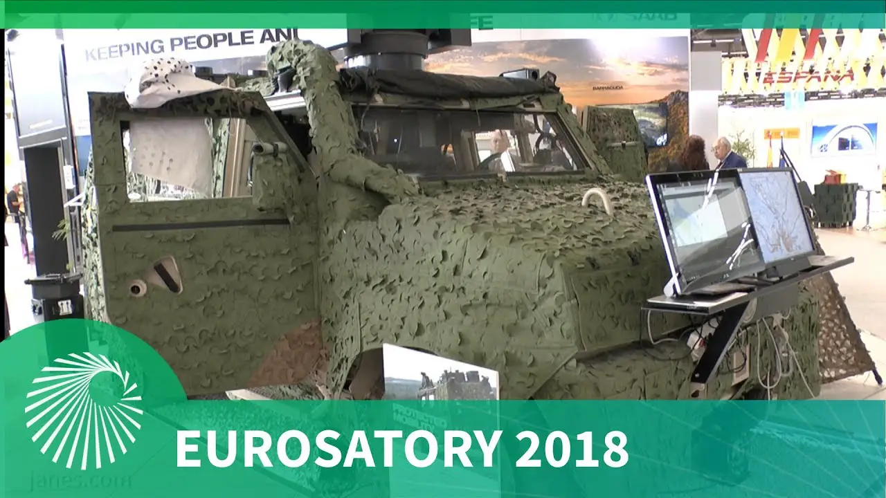 Eurosatory 2018: Saab unveils two new additions to its Barracuda Mobile Camouflage system