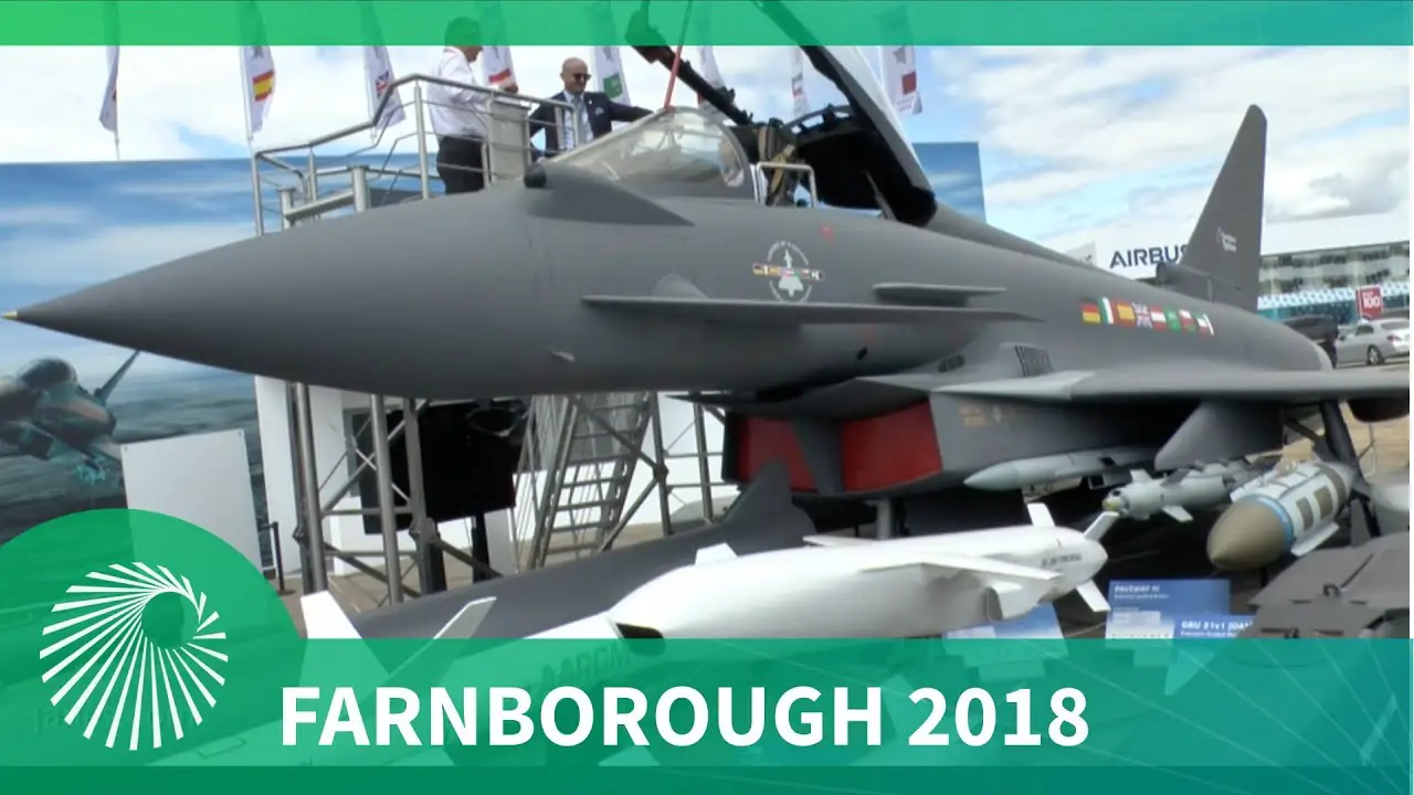 Farnborough 2018: BAE Systems update on the Eurofighter Typhoon for Belgium