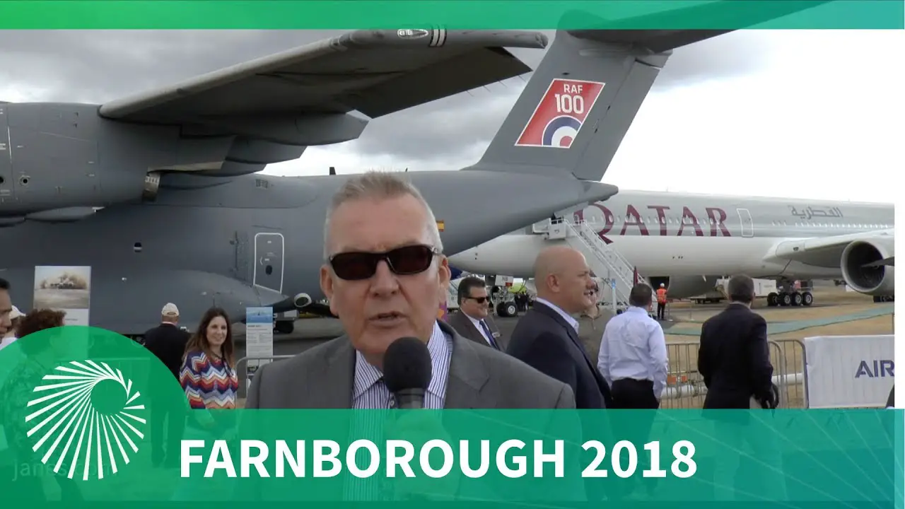 Farnborough Air Show 2018: Flightline “Grid Walk”
