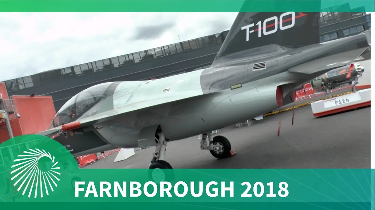 Farnborough Air Show 2018: Leonardo T-100 - An integrated T-X contender for the USAF