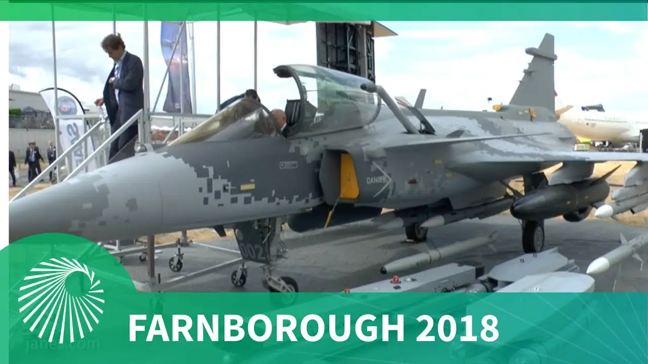 Farnborough Air Show 2018: Saab's Gripen E