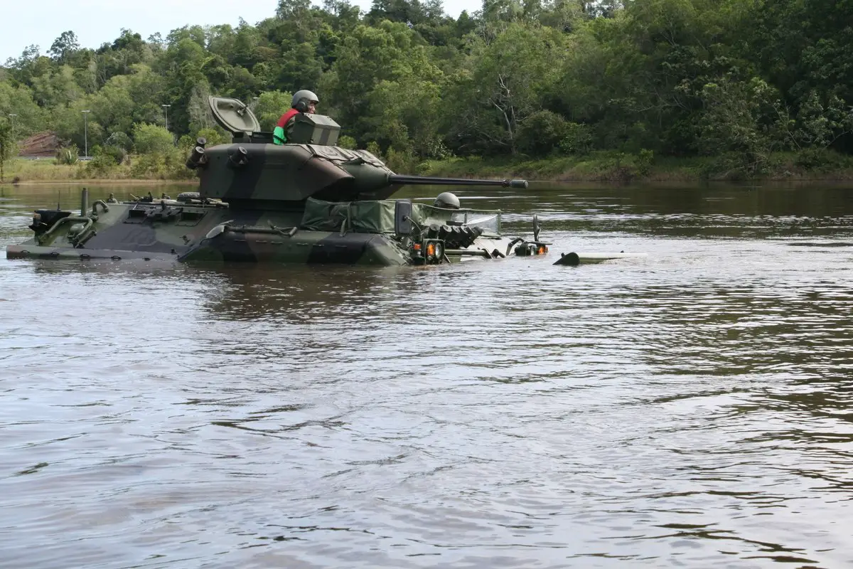 FNSS ACV-15 amphibious armored combat vehicle