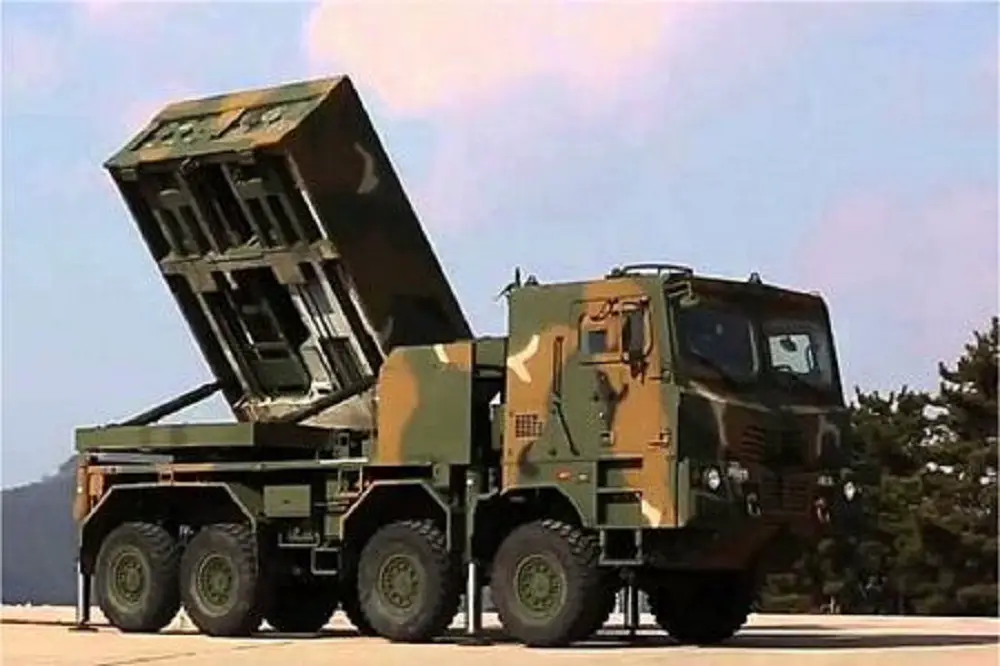 The K239 Chunmoo K-MLRS is a South Korean multiple rocket launcher designed and developed by the Agency for Defense Development and is manufactured by Hanwha Defense.