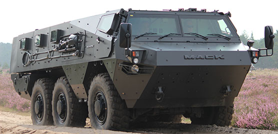 MACK Defense Lakota 6×6 armoured personnel carrier