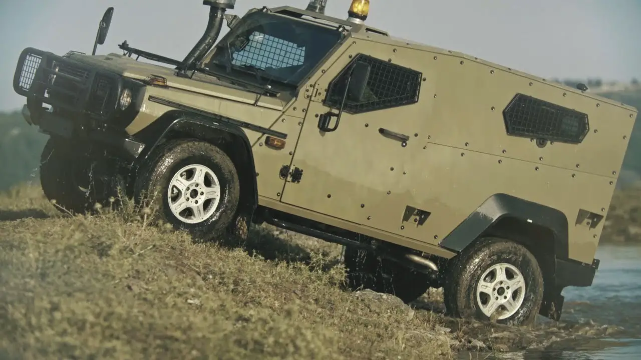 Plasan Hyrax All Terrain Light Armored Vehicle