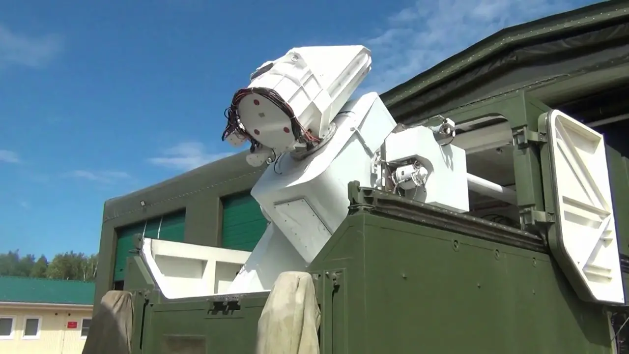 Russian Defense Ministry Peresvet combat laser system