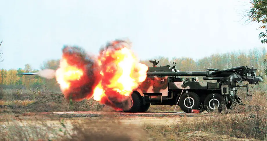 SH1 155 mm self-propelled howitzer