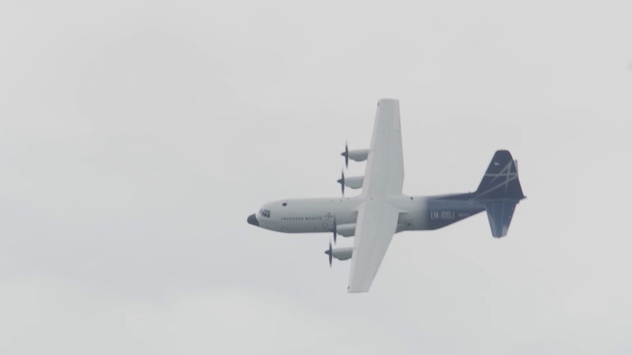 The LM-100J Wows a Global Audience at Farnborough Airshow