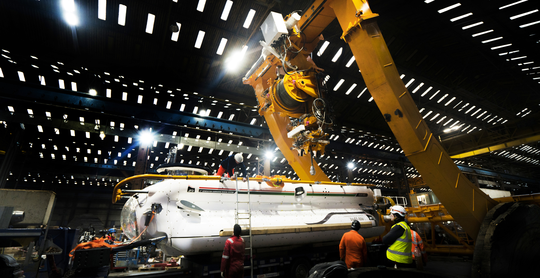 JFD Tests Indian Navy 3rd Generation Submarine Rescue System