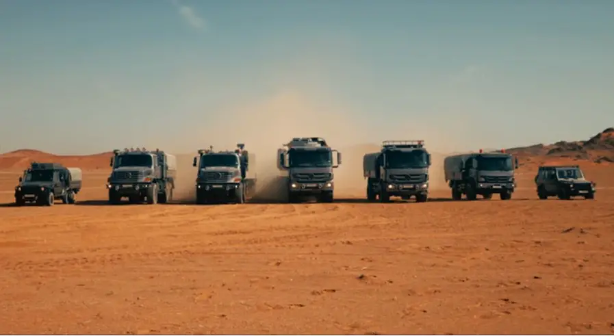 Mercedes-Benz Trucks: Masters of the Desert