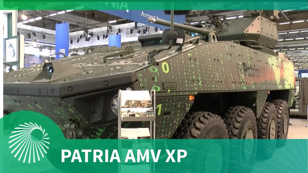 Patria rolls out latest AMV XP
