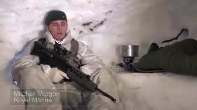 Royal Navy cold weather training 2016