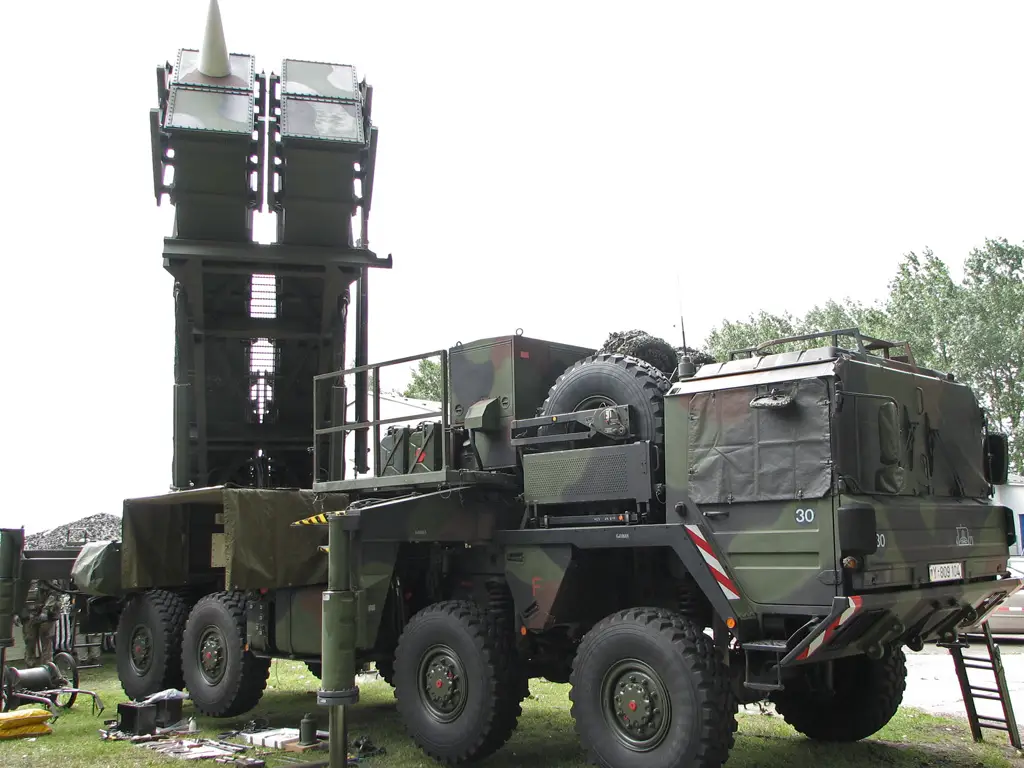 United States Army MIM-104 Patriot Long-Range Air-Defence System in Action