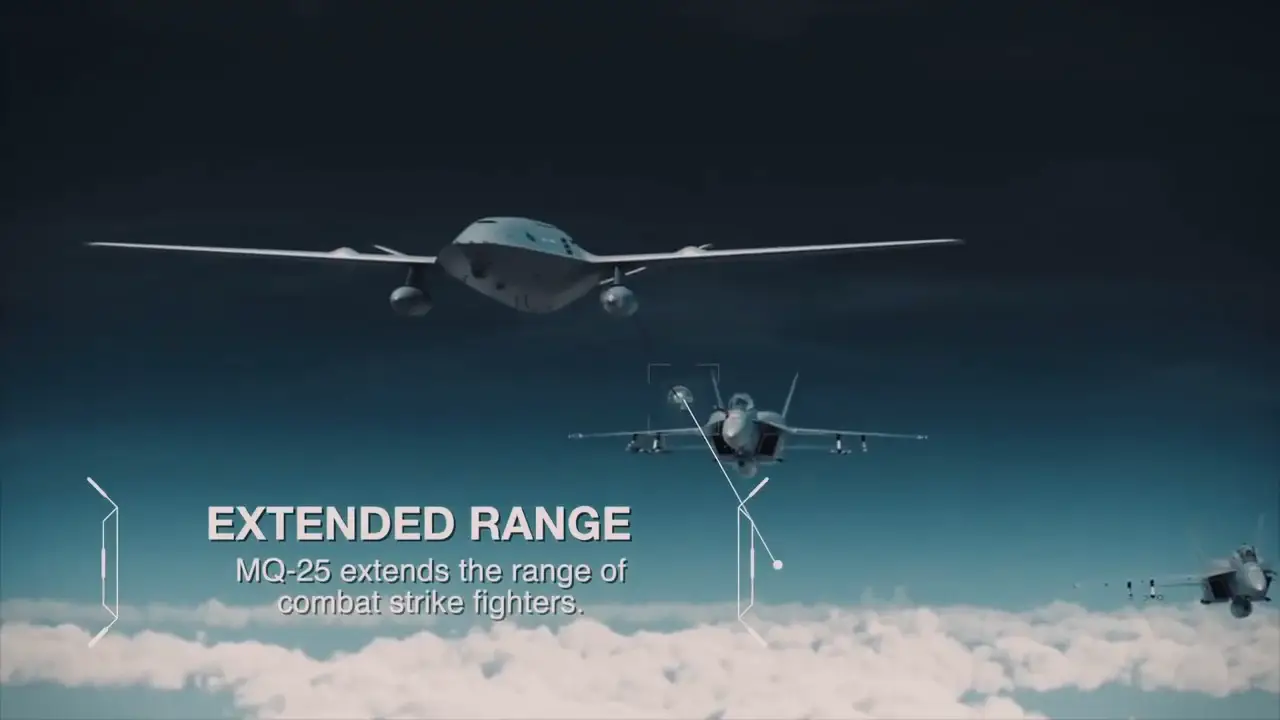 Boeing's MQ-25 Carrier-based Unmanned Aerial Refuelers
