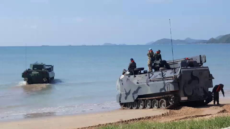 DTI AAPC testing at Royal Thai Marine Corps testing area