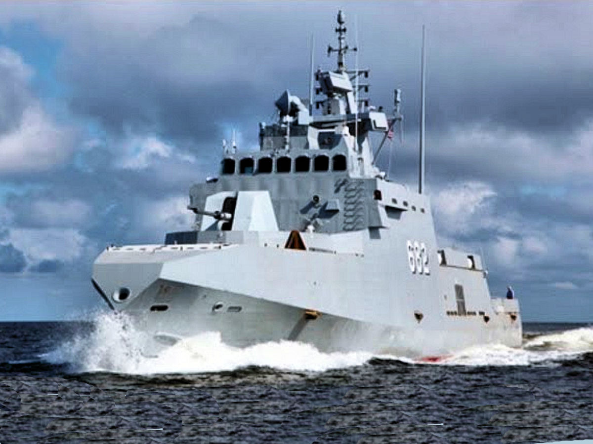 Egyptian Navy Ezzat class Ambassador MK III Fast Missile Boat