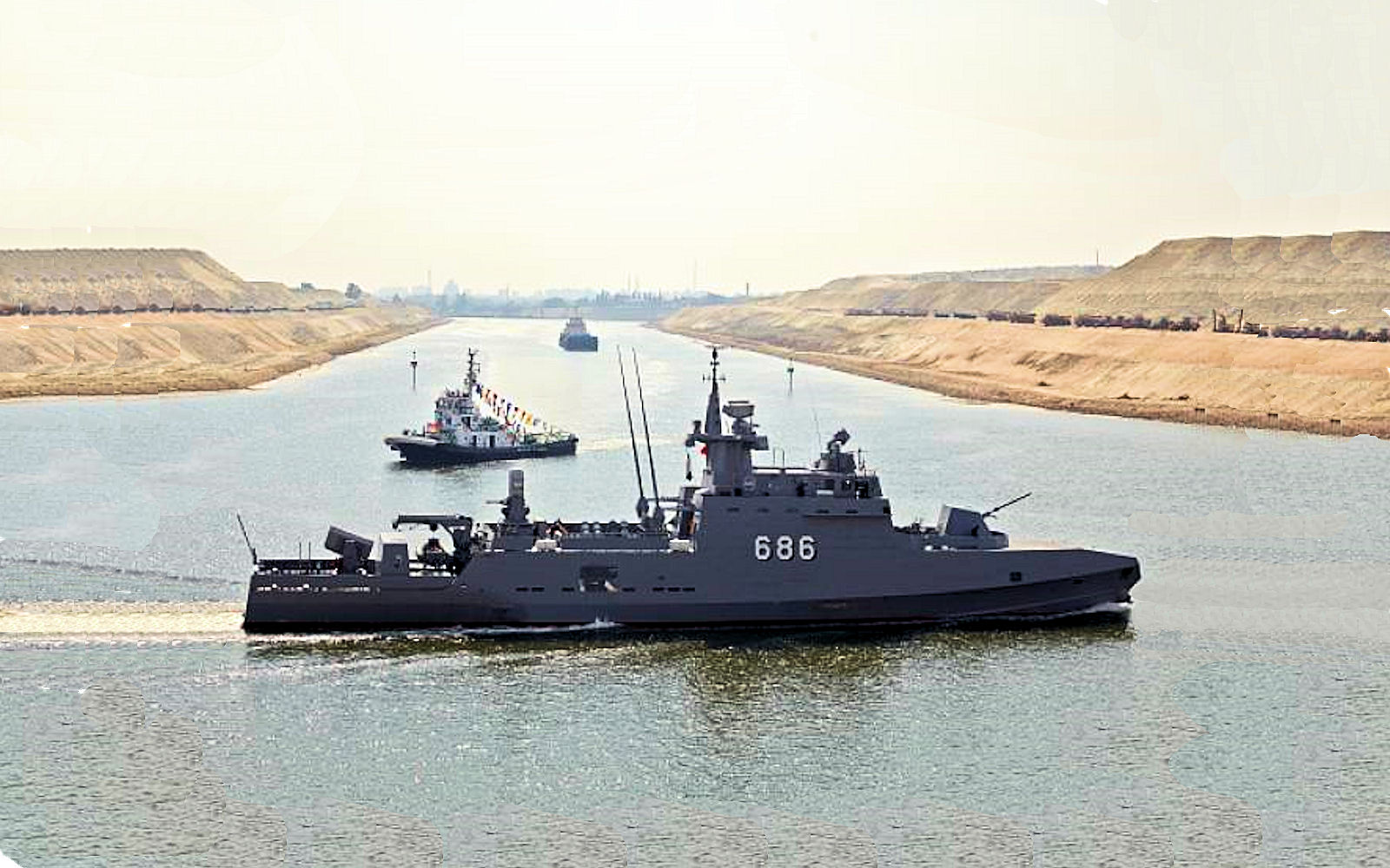 Egyptian Navy Ezzat class Ambassador MK III Fast Missile Boat