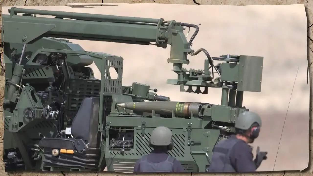 Elbit Systems ATHOS Autonomous Towed Howitzer System