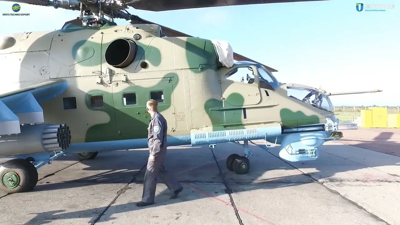 Mi-24PU-1 Attack Helicopter