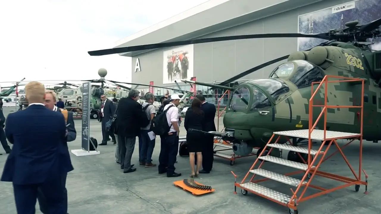 Russian Helicopter Presents Modern Helicopters at Army 2018