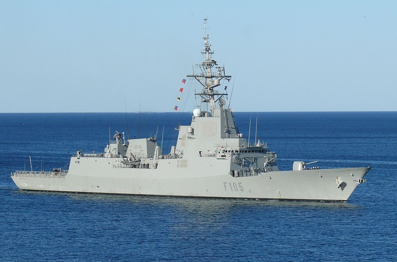 Spanish Navy CristÃ³bal ColÃ³n Frigate