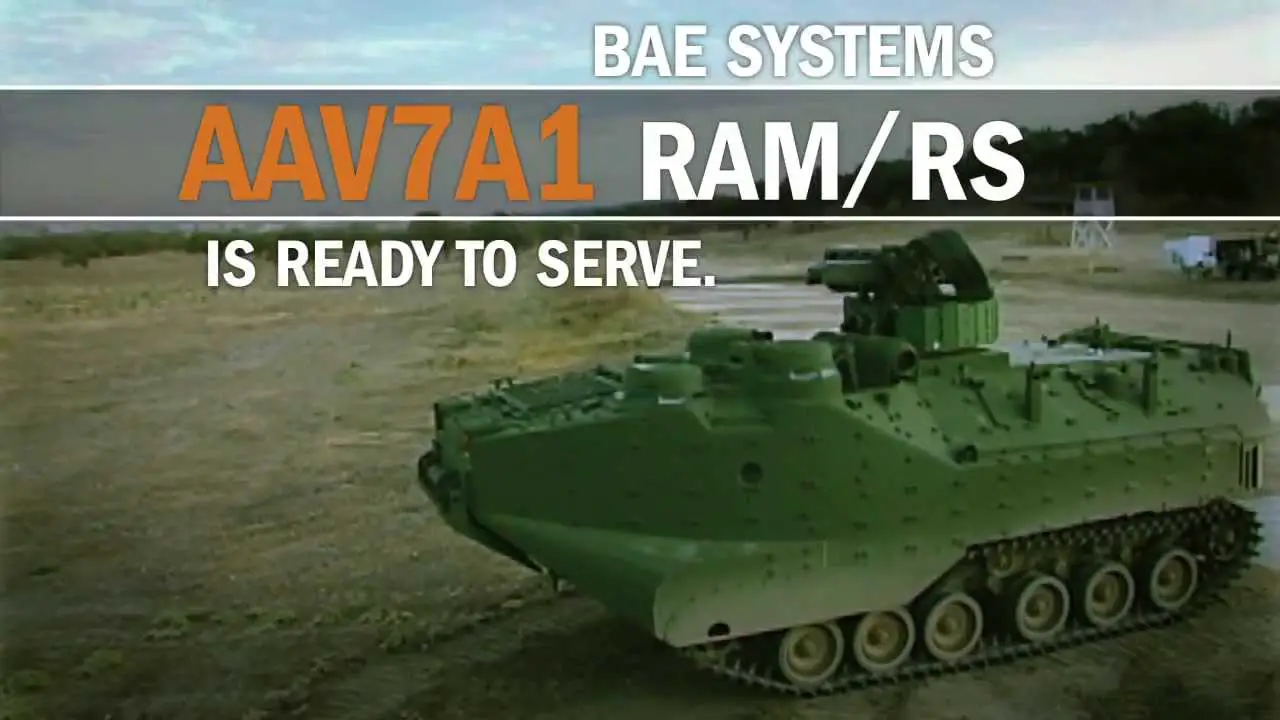 AAV7A1 RAM/RS Assault Amphibious Vehicle
