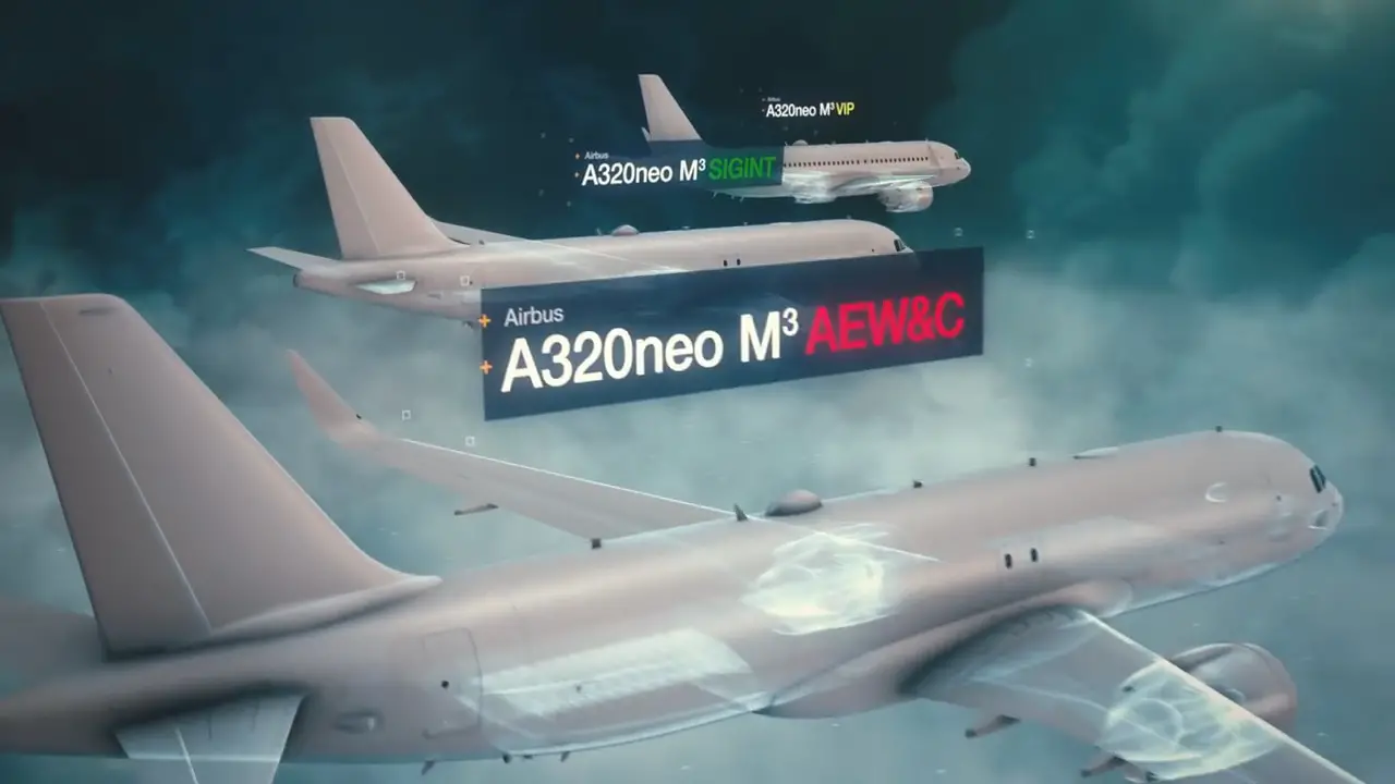 Airbus A320neo M3A Modular Multi-Mission Aircraft