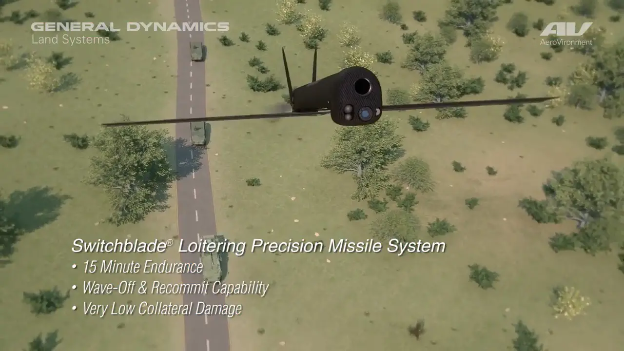 General Dynamics Land Systems Stryker Integrated with Unmanned Aircraft and Tactical Missile Systems