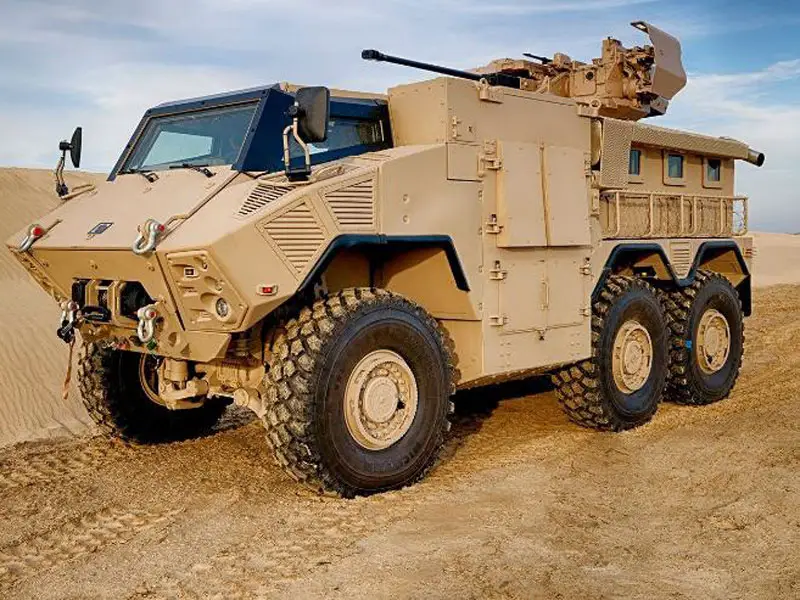 JAIS 6x6 MRAP Military Vehicle