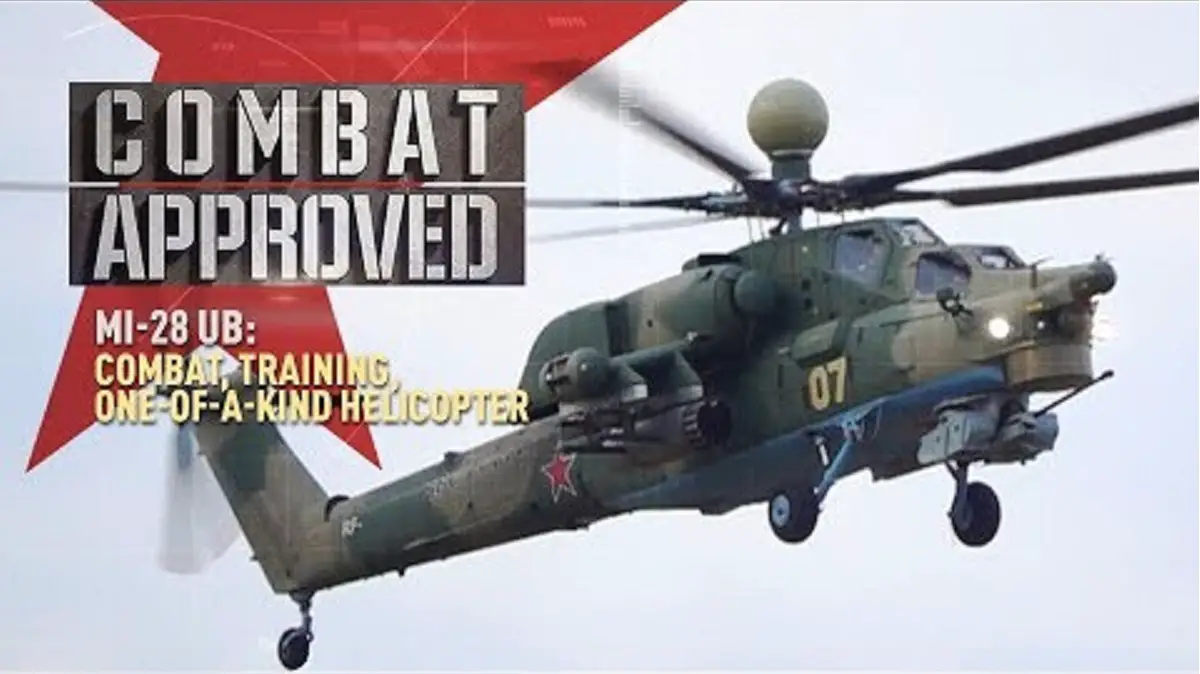 Mi-28UB Combat Training Helicopter with Dual Control System