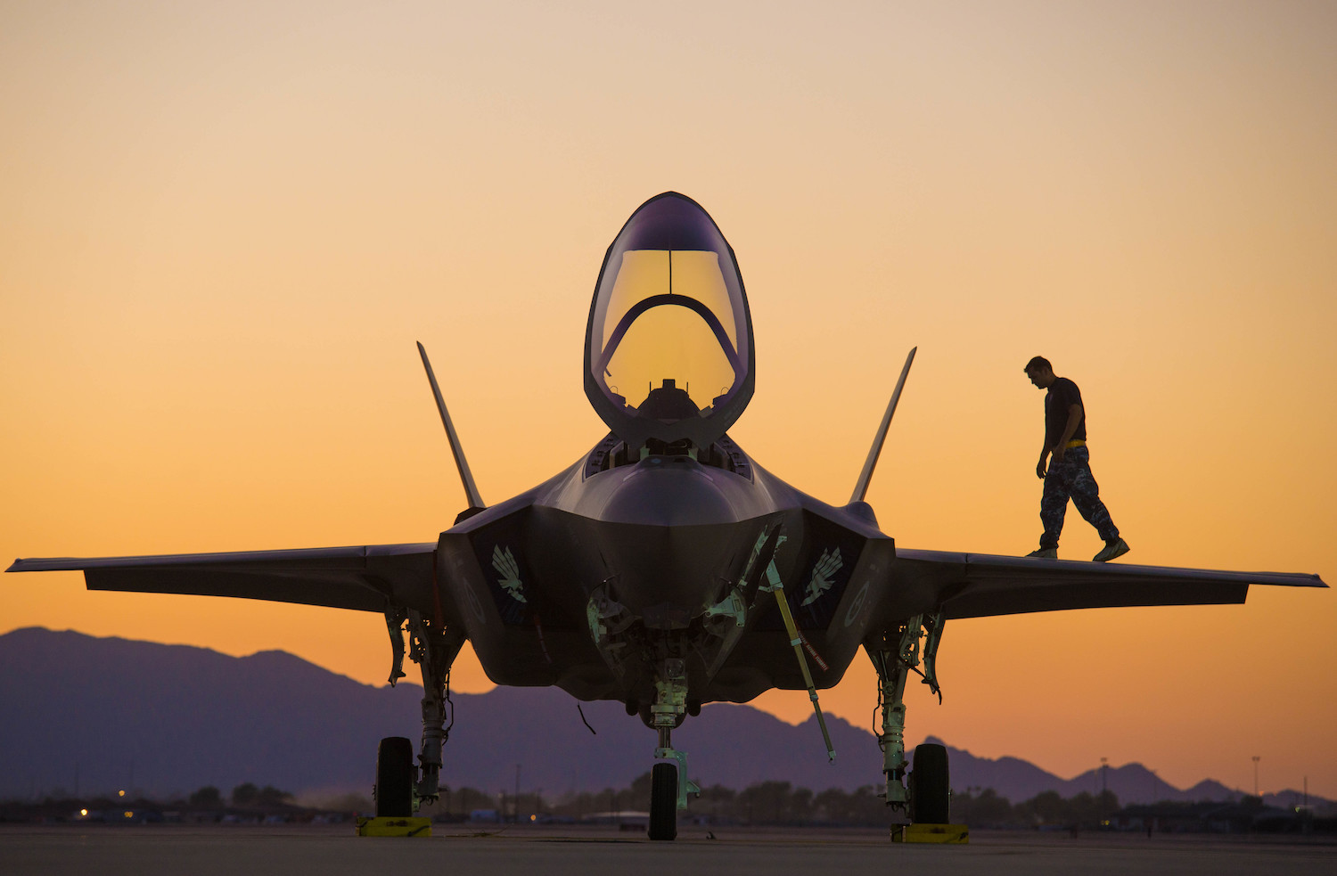 Lockheed Martin F-35 stealth fighters