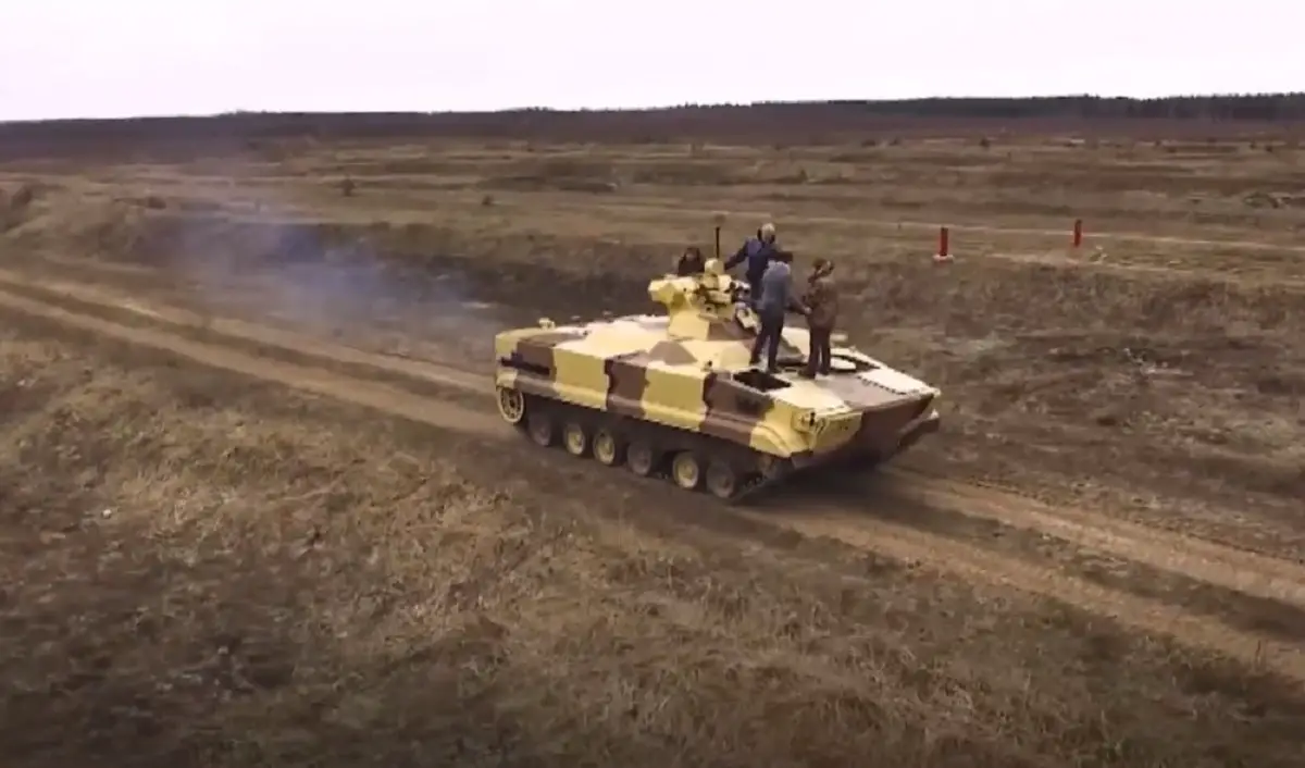 Prokhod Armour-plated Minesweeping Robot