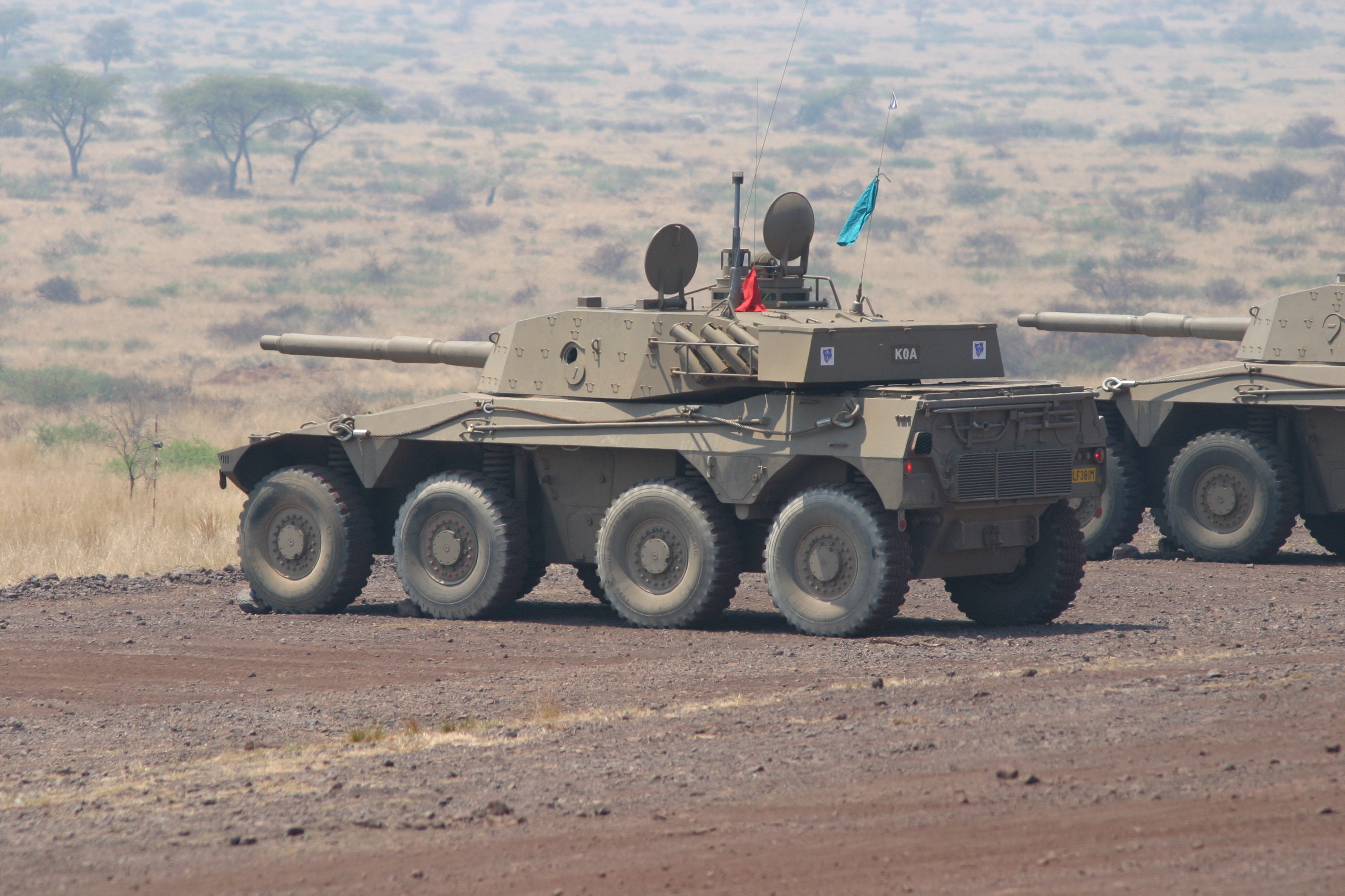 Rooikat Armoured Reconnaissance Vehicle